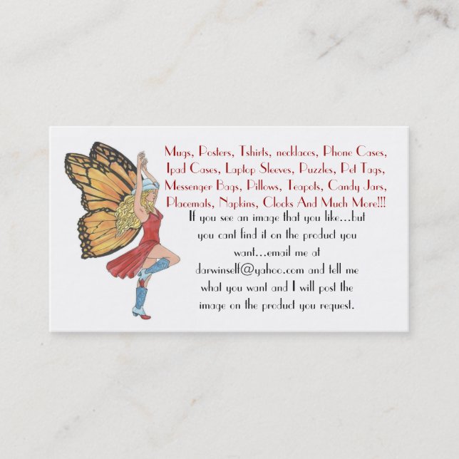 Redqueen visitkort (Framsida)