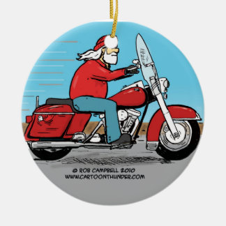 RedRoadGlide Julgransprydnad Keramik