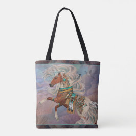 RedRock Mystic (w/ gräns) Tote Bag Tygkasse