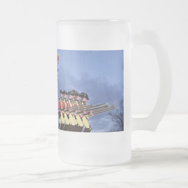 Redrockar kommer... frostat ölglas (Höger)