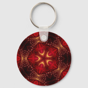 RedRoyale Fractal Keychain Nyckelring