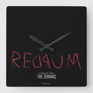 Redrum Fyrkantig Klocka