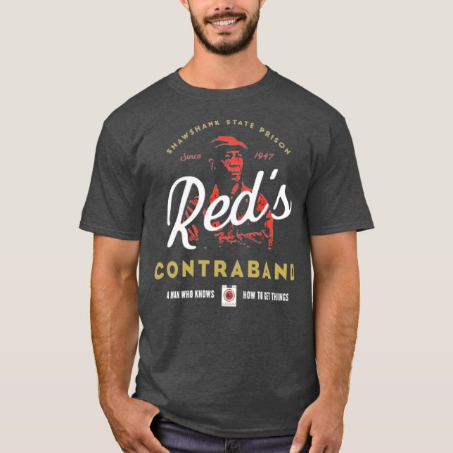 Red's Contraband T Shirt (Framsida)