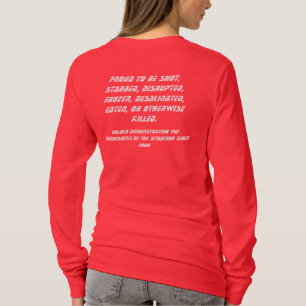 Redshirt Dam Långärmad T-shirt