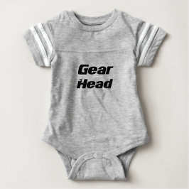 Redskapets huvud på plats för baby. t shirt