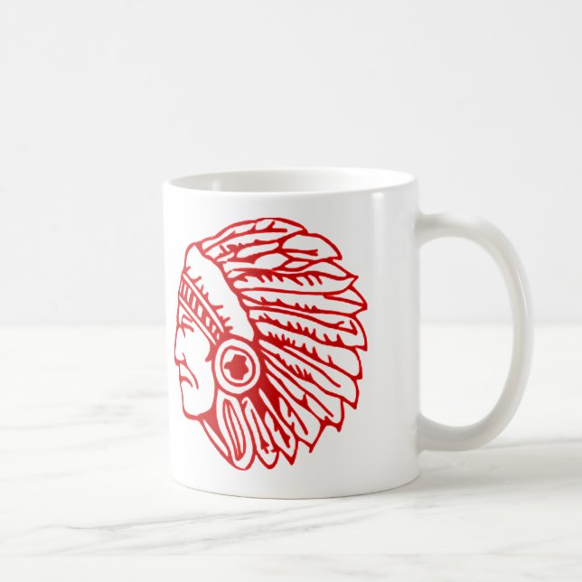 Redskin Red Indian Kaffemugg (Höger)