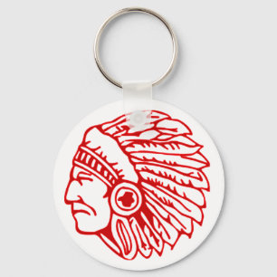 Redskin Red Indian Nyckelring
