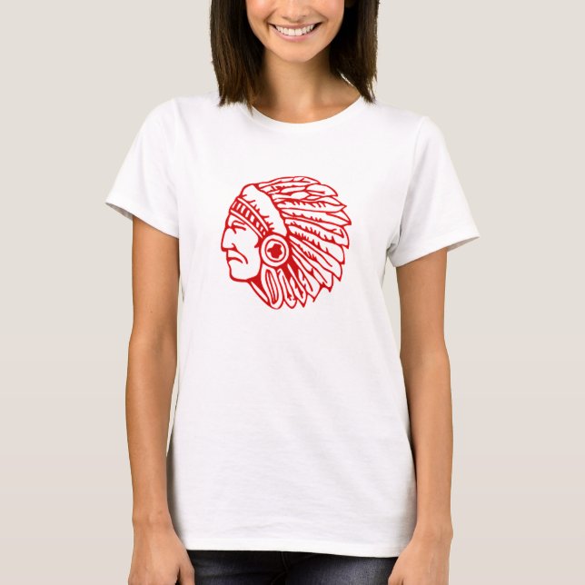Redskin Red Indian Tee Shirt (Framsida)