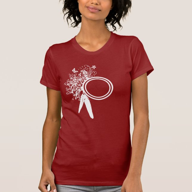 Redskinsblomma T Shirt (Framsida)