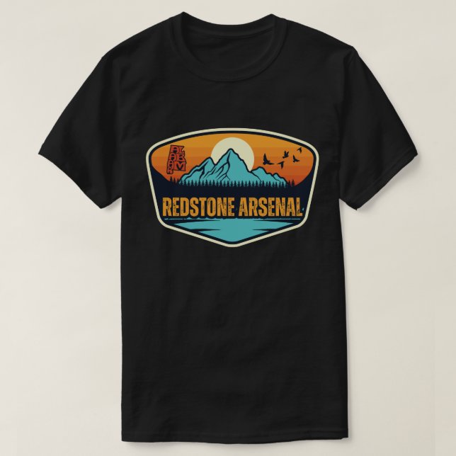 Redstone Arsenal, Alabama T Shirt (Design framsida)
