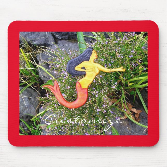 redtail siren-sjöjungfru musmatta (Framsidan)