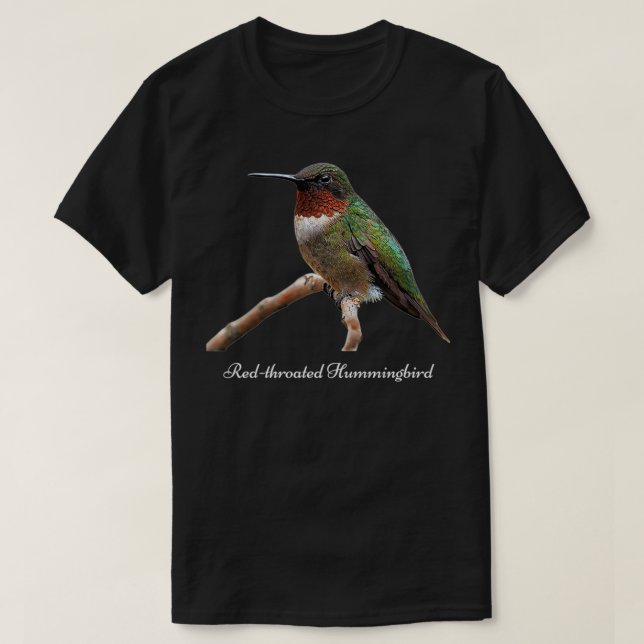 Redtromingbird Ornithology Bird daoko T Shirt (Design framsida)