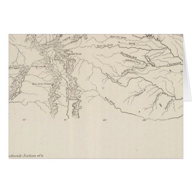 Reducerad sektion, skiss hälsningskort (Framsidan Horizontal)