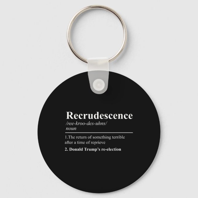 Reduceringsdefinition - praktiskt antitrumpel - va nyckelring (Framsida)