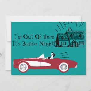 Redundant inbjudan till Retro och Vintage Bunko-