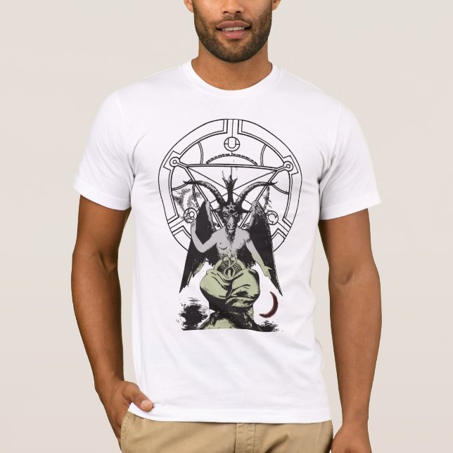 Redux Baphomet - T Shirt (Framsida)