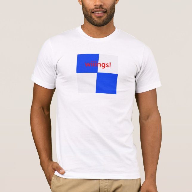 redwiiings! - trevligt format! tee (Framsida)