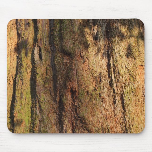 Redwood Bark Photo Struktur Musmatta (Framsidan)