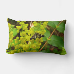 Redwood Butterfly och Wildblommor Lumbarkudde