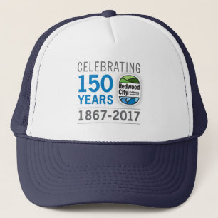 Redwood City 150. årsdag Truckerkeps