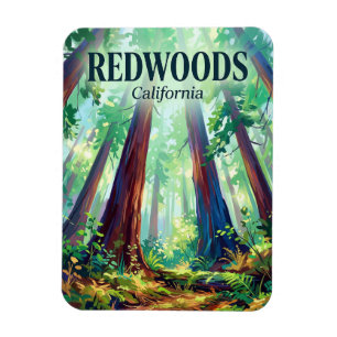 Redwood National and State Parks Kalifornien Magnet