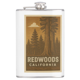 Redwood National Park California Flask Fickplunta