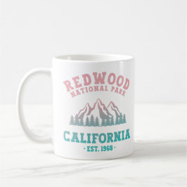 Redwood National Park California Gradient Kaffemugg