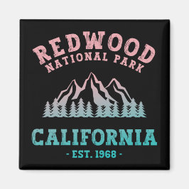 Redwood National Park California Gradient Magnet