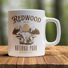 Redwood National Park California Kaffemugg