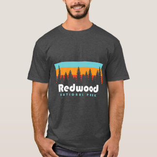 Redwood National Park California Retro Vintage T Shirt