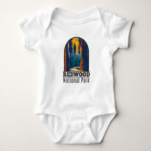 Redwood National Park California Vintage T Shirt