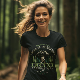 Redwood National Park Home of the Bigfoot T Shirt