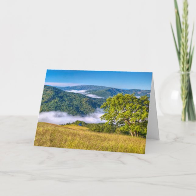 Redwood National Park, Kalifornien Kort (Framsida)