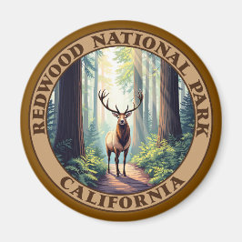 Redwood National Park Kalifornien Magnet