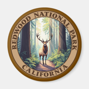 Redwood National Park Kalifornien Magnet