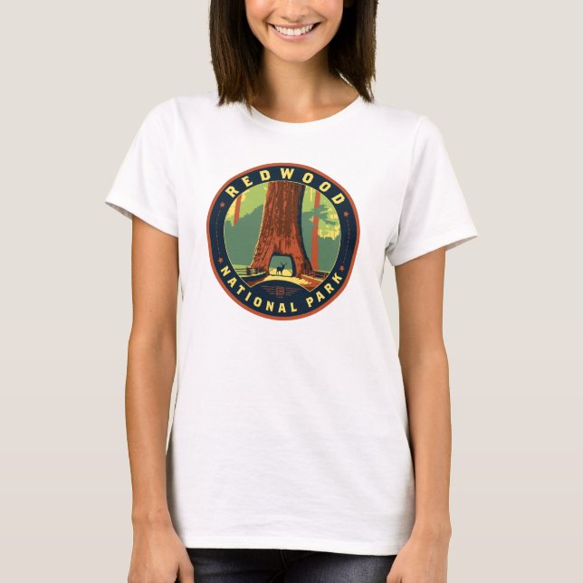 Redwood National Park T Shirt (Framsida)