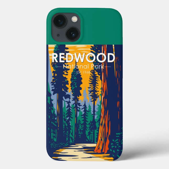 Redwood National Park Vintage (Baksida)