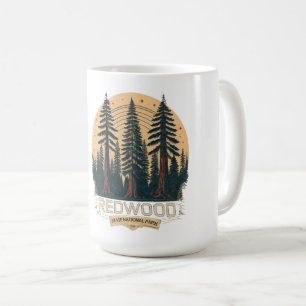 Redwood National State Park, Kustkalin Kalifornien Kaffemugg