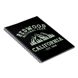 Redwood Nationalpark Kalifornien Anteckningsbok