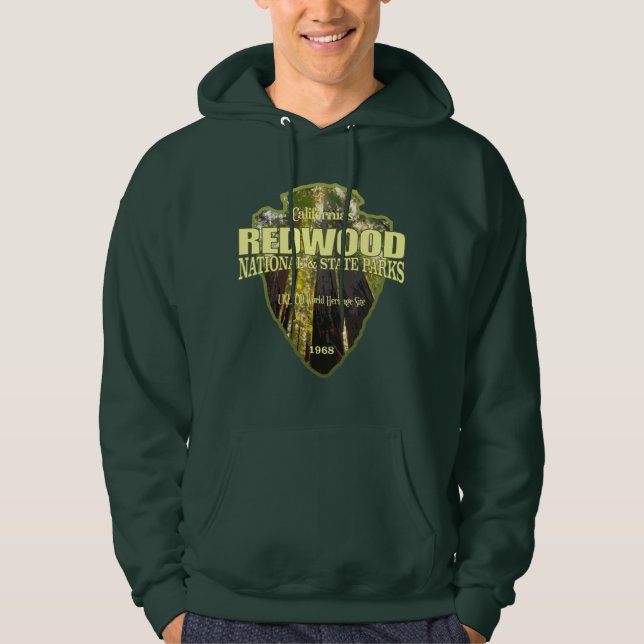 Redwood NSP (pilhuvud) Hoodie (Framsida)