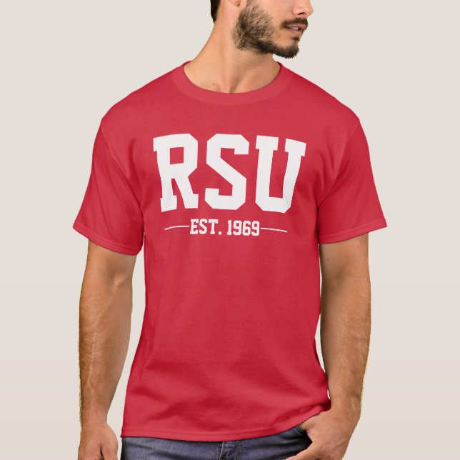 Redwood Supernatural Universiteten Collegiate Shir T Shirt (Framsida)