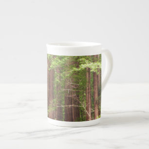Redwood Träd vid Muir Skogen nationalmonument Benporslin Mugg