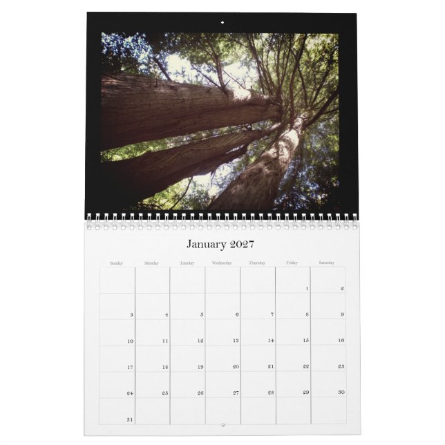Redwoodskalender Kalender (Jan 2027)