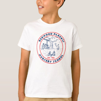 Redwoodträdförälderdaghemmet tänder dräkt t-shirt