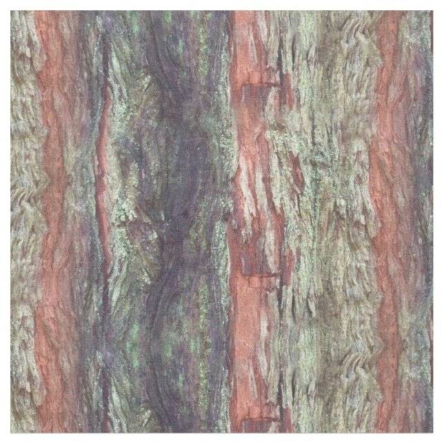 Redwoodträdskäll Tyg (Närbild)