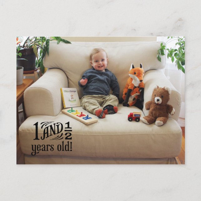 Reed - 18 månader vykort (Framsida)