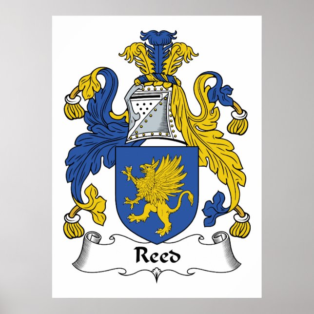 Reed Family Crest Poster (Framsidan)
