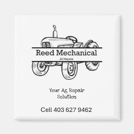Reed Mechanical Fridge Magnet