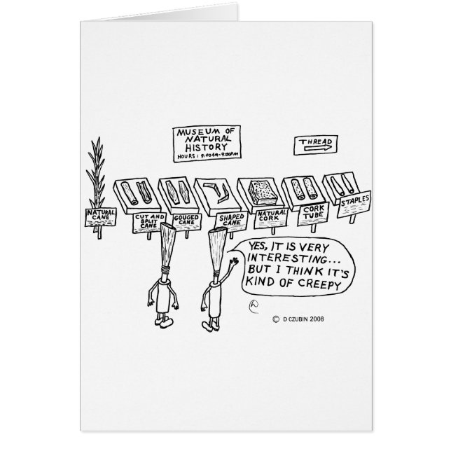 Reed Natural History Hälsningskort (Framsidan)