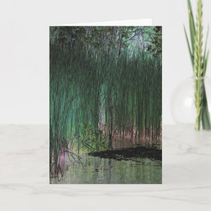 "Reeds" - Digitalt transformerad Marsh & Pond Kant Kort